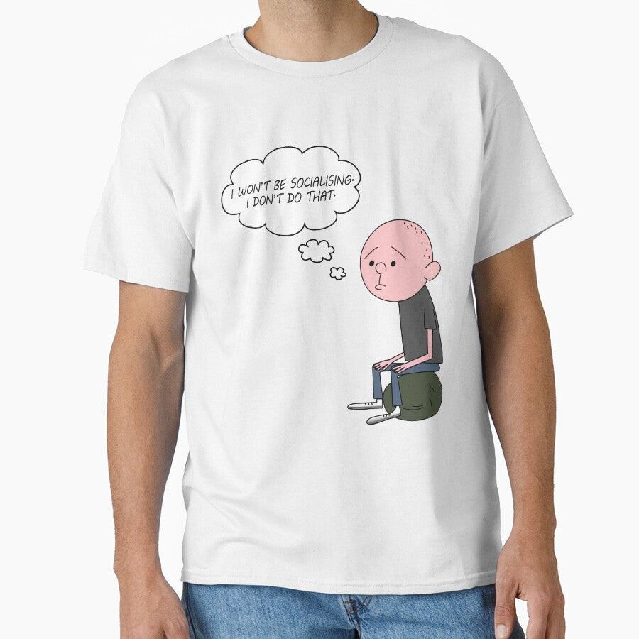 Karl Pilkington - I Won't Be Socialising, I Don't Do That by RafikCreations