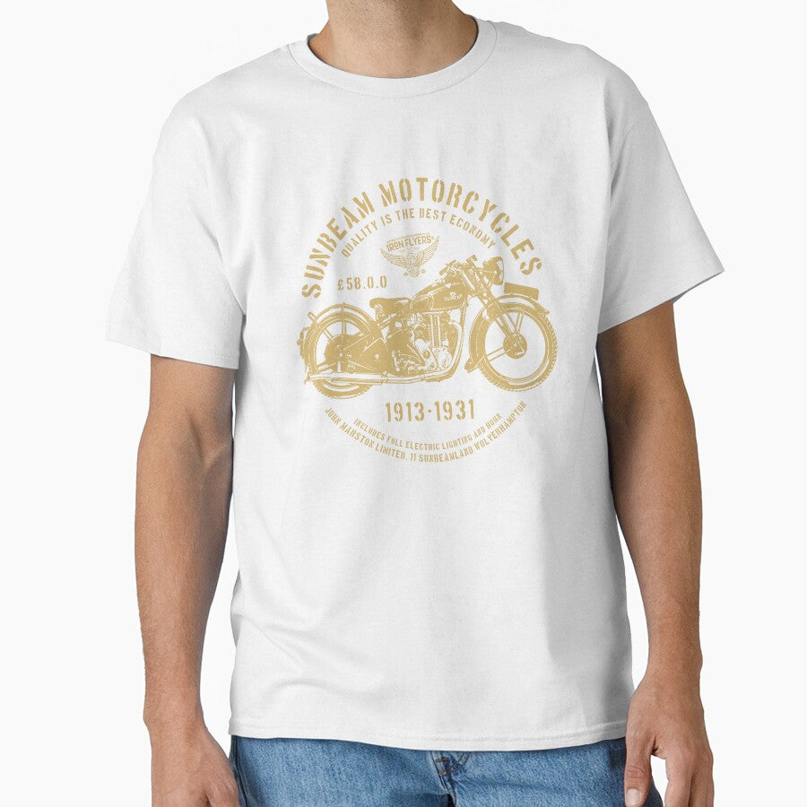 Sunbeam Motorcycles. Classic Black and Gold. by IronFlyers