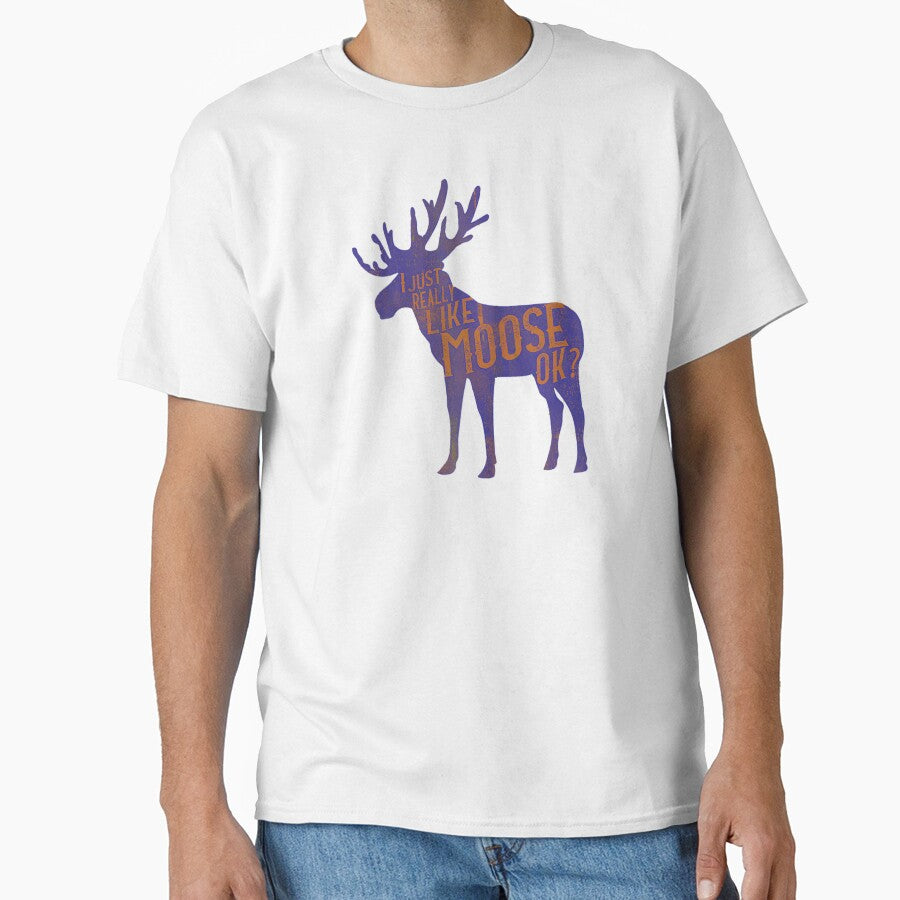Funny Moose Quote Cool Forest Animal Pun by Cecil-Blackwell