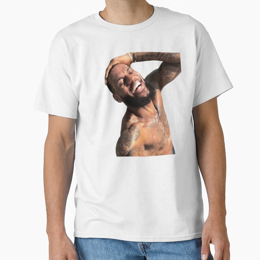LeBron smiling meme by dazedstickerz