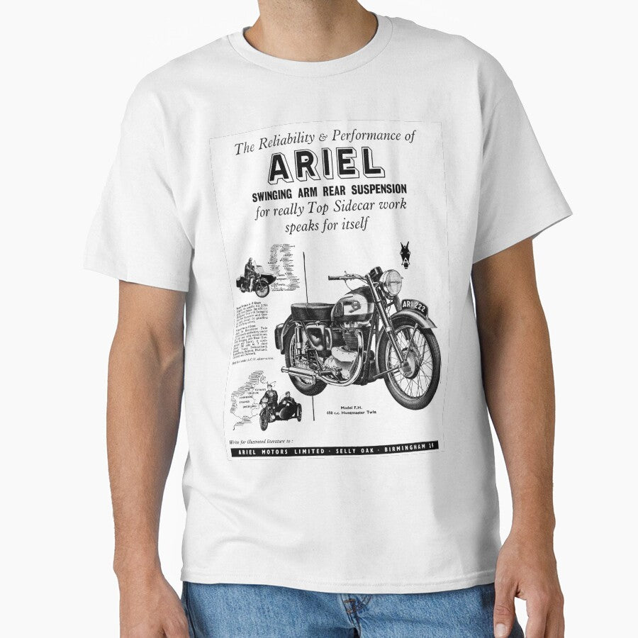 1954 Ariel Motorcycle advert by Random Railways