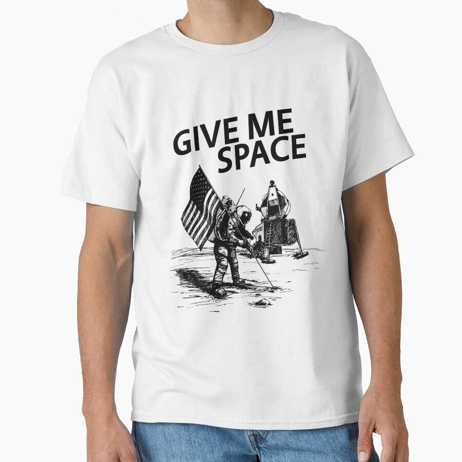 Give Me Space Funny Pun Silly Humor Astronaut Universe by sillyquestions
