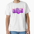 Angel lettering with wings - soft girl trend by Rev-Style
