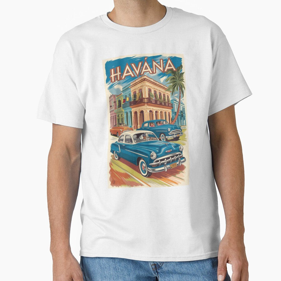 Havana Vintage Travel Poster by TravelerRat