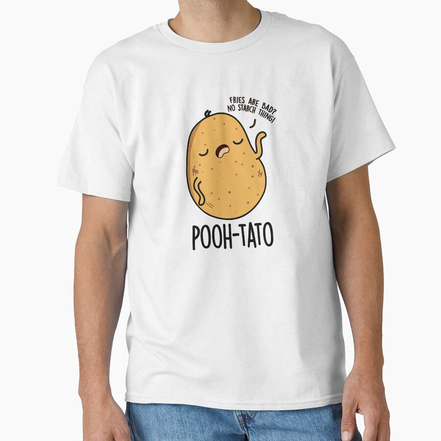 Pooh-tato Funny Potato Pun by punnybone