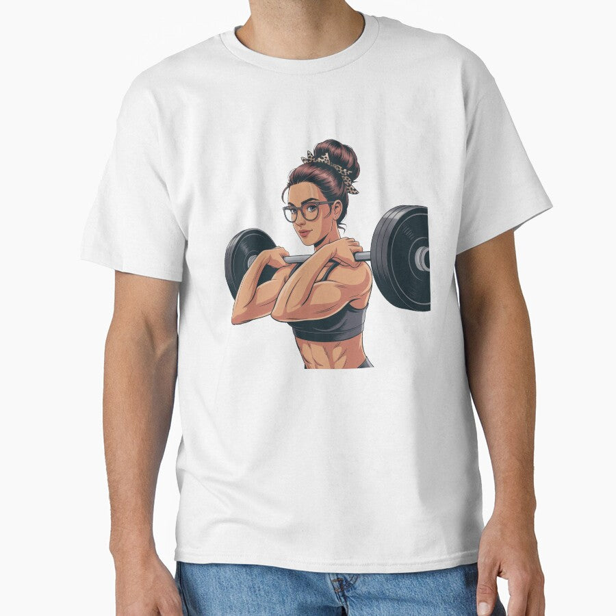 Strong Woman Fitness Design by QuiteOrbit