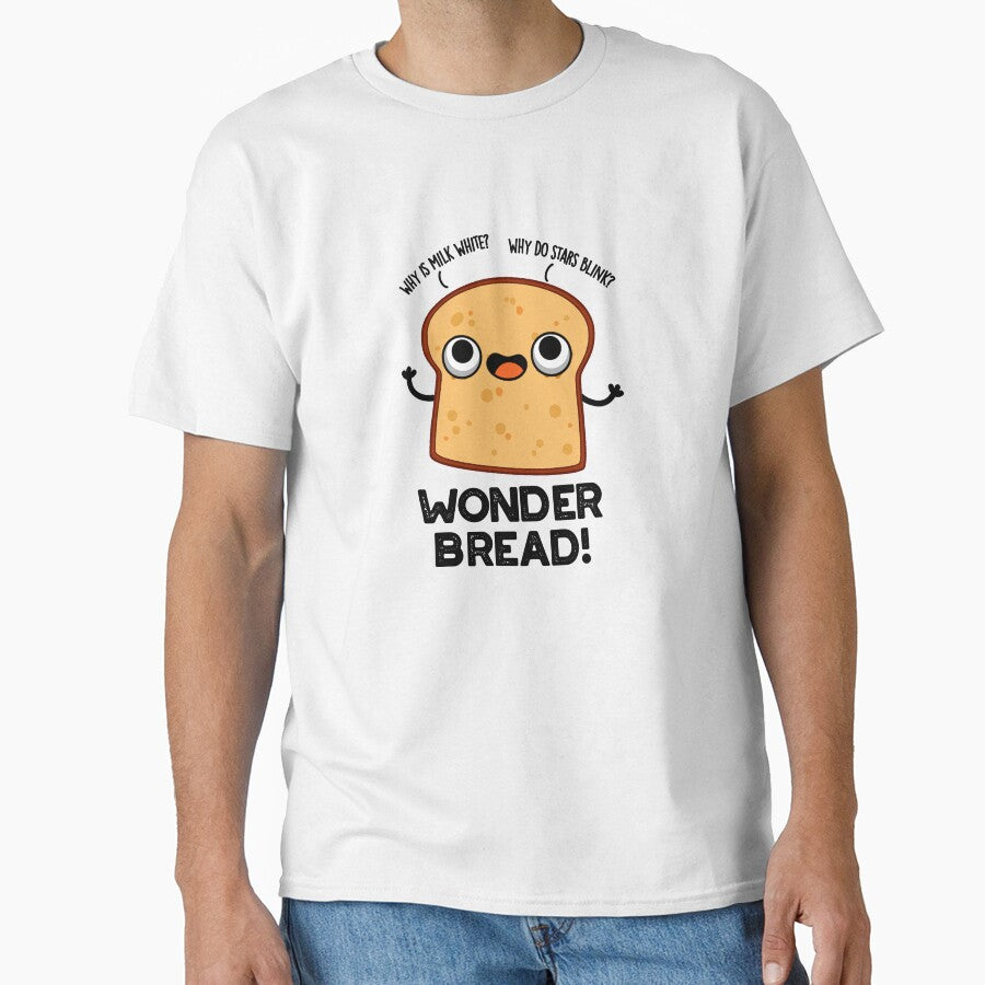 Wonder Bread Funny Food Pun by punnybone