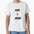 Motivational Quote Rise And Grind by Salman Hino