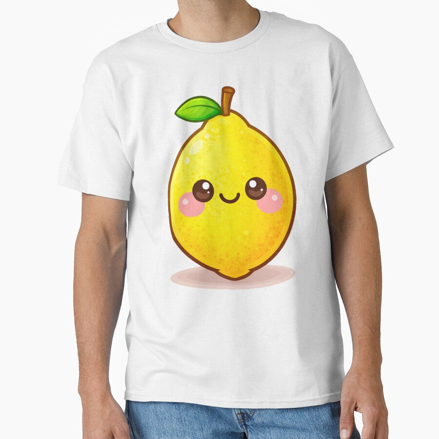 Cute Lemon Kawaii Food Character by ImagenFusionP