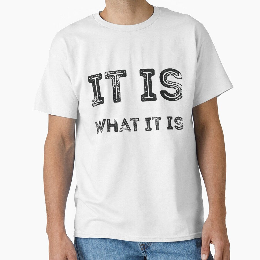 It is what it is sarcastic quote by RedYolk