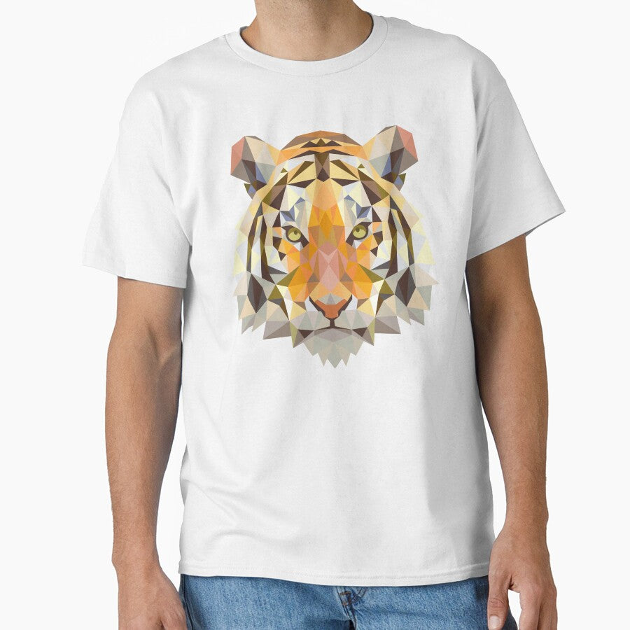 Tiger Head Triangle by Fairyjam