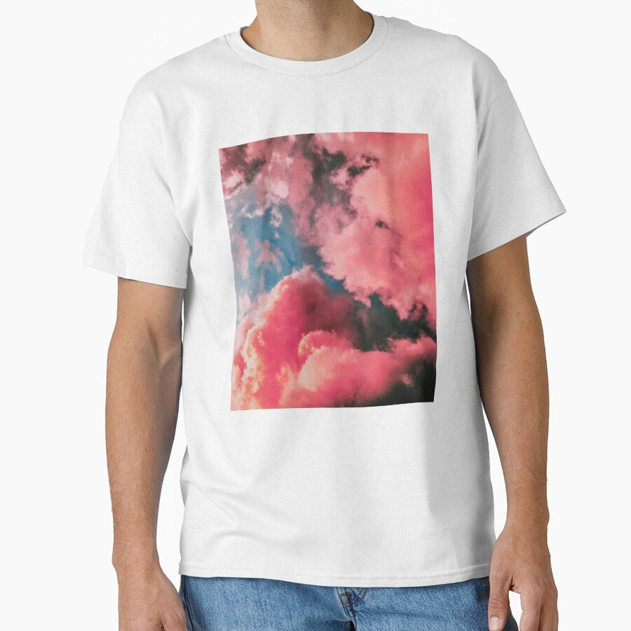 Dreamy pink cotton candy sky, Pink and Purple Cotton Candy Clouds Sky, Pastel Cotton Candy Skies, Fairy floss sky by Paintcorner