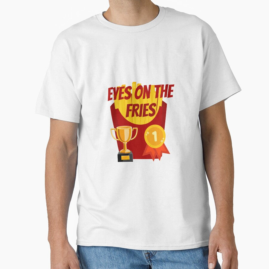 Food Pun Eyes on the Fries by bububabuinc