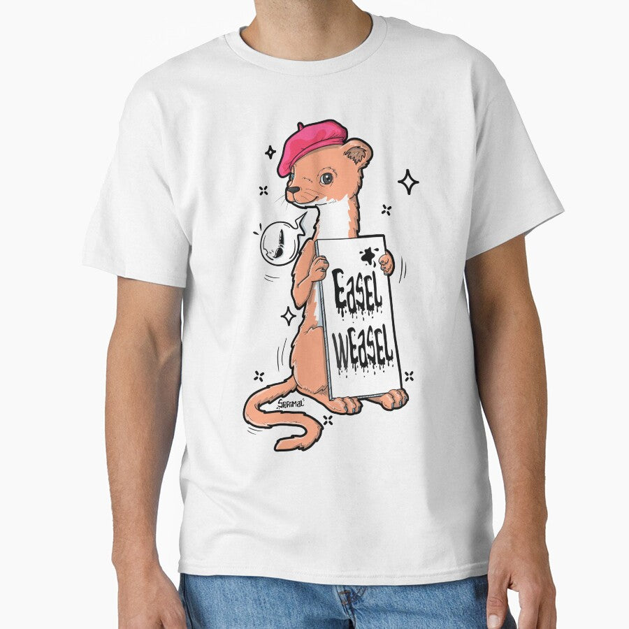 Easel weasel pun by SPIRIMAL