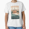 Canberra Vintage Travel Poster by TravelerRat