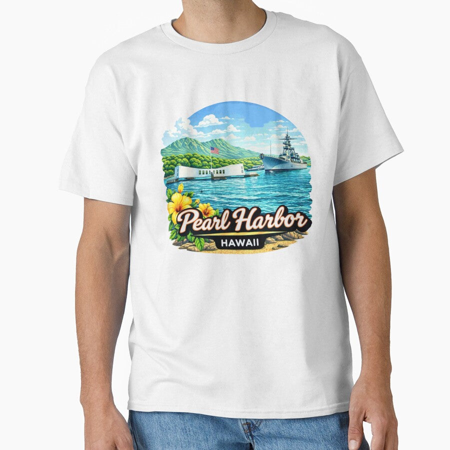 Pearl Harbor Hawaii by Myra365Art