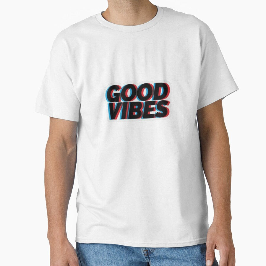 GOOD VIBES Classic T-shirt by DesignDreamerr