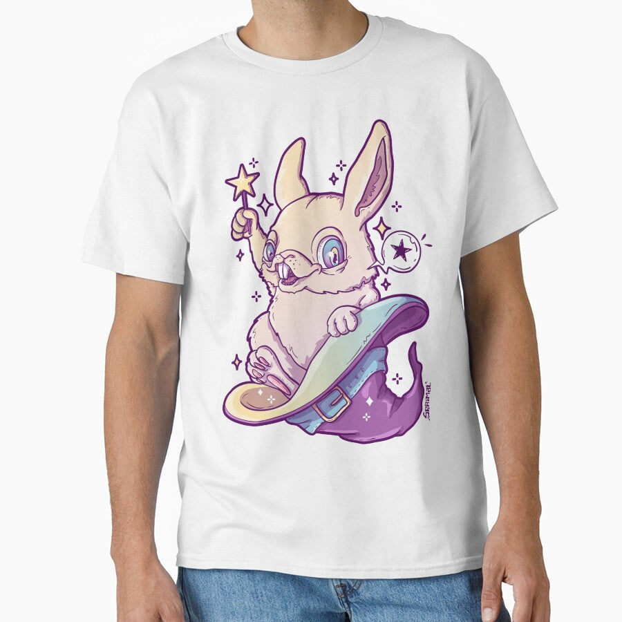 Hoppy Wizard bunny magic pun by SPIRIMAL