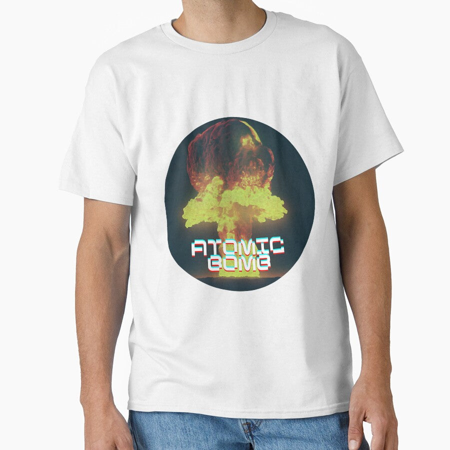 Retro Atomic Bomb Graphic Unisex by MoseniJikasu