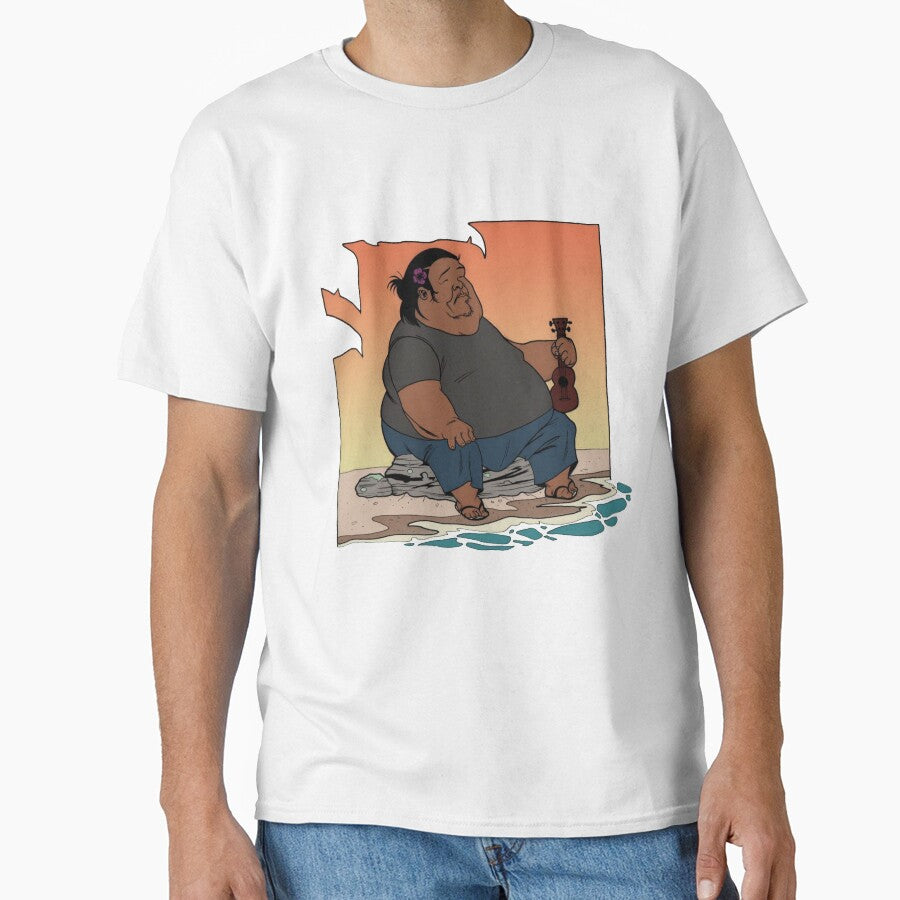 "IZ" Israel Kamakawiwoʻole Cartoon by slinkraz