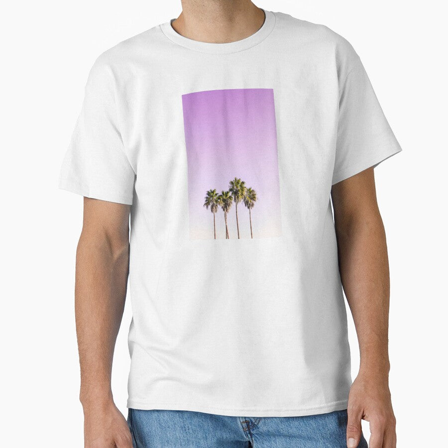 Cotton Candy Skies & Palm Trees, Paradise, Vacation, Vacay, Gradient, by GionaSophia