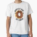 Donut Get Mad Get Leaven Funny Donut Pun by punnybone