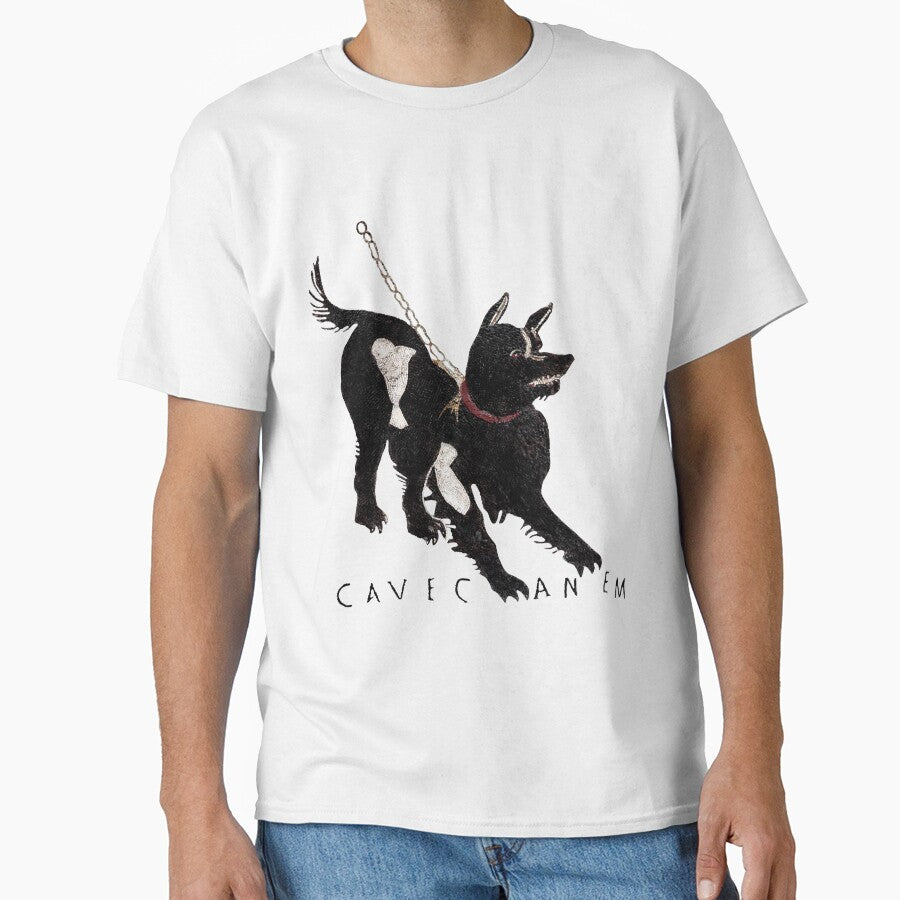 Cave Canem Oversized by NecklaceArtGift