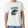 Alienator – Sci-Fi Alligator Movie Parody Sticker by Imaginarium of Chaos falcon88