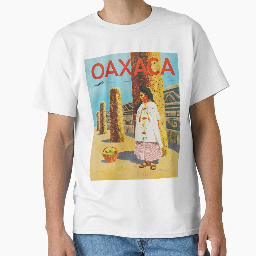 Oaxaca, Mexico Vintage Travel Poster by vintagevivian