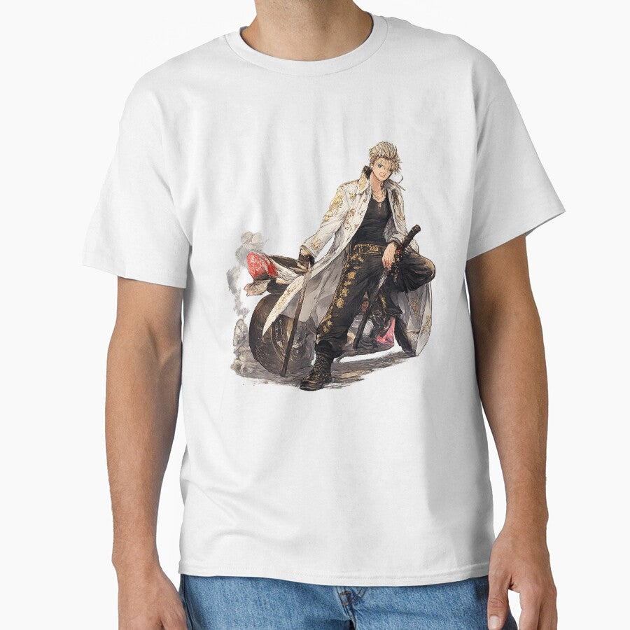 Japanese Street Rider – Motorcycle Rebel Illustration by Kallandra
