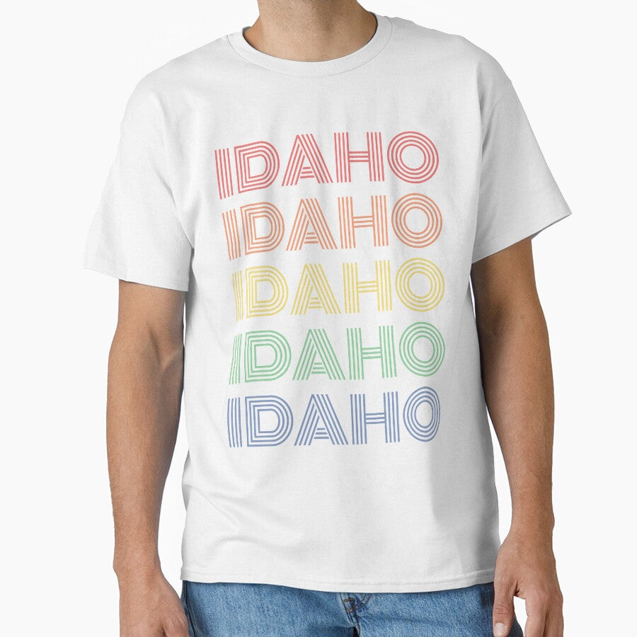 Idaho Retro Vintage Classic Fan Gift by LadySaltwater