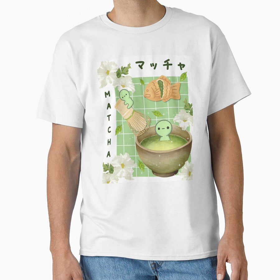 Kawaii Matcha Green Guys Japanese Tea by starbunnykawaii