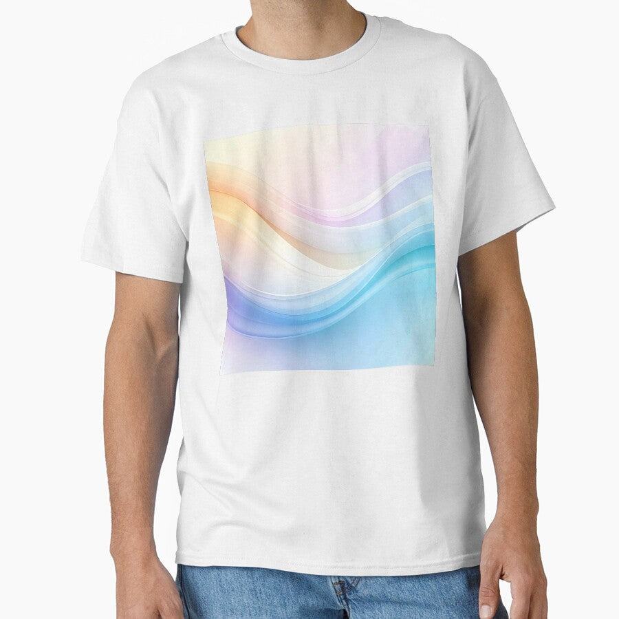 Soft Flowing Waves by ArtFactoryAI