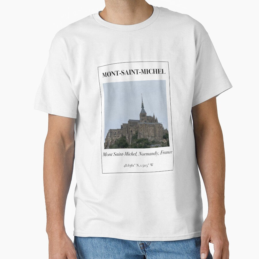 Mont Saint Michel France travel poster by ScoutsArt16