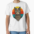 Vintage Retro Cat with Skull Pattern by deathanarchy