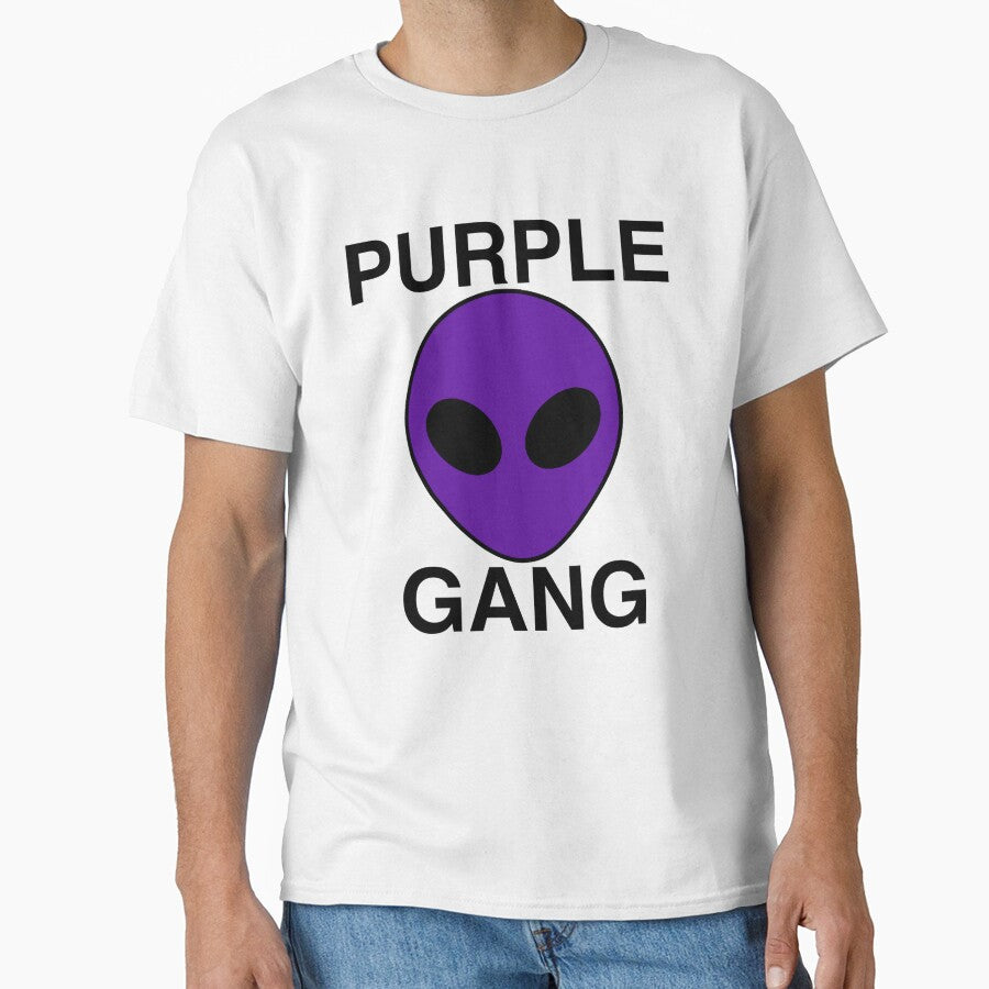 Purple gang meme, Purple gang stickers, Purple gang shirt For Mom Dad Kids by yota habi