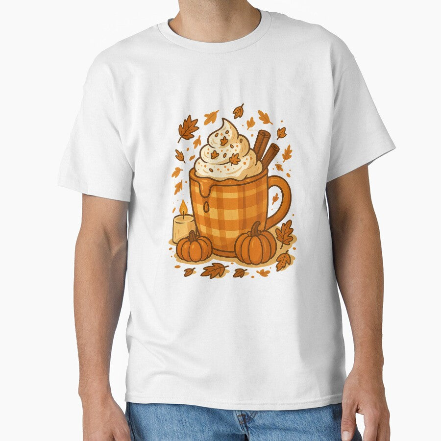 Premium Pumpkin Spice Coffee Mug – Cozy Fall Autumn Latte Lover Design by jimnicklaus