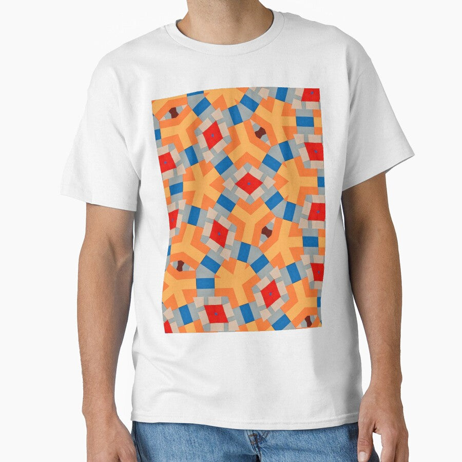 Vintage Red Blue Yellow by Aaron Randy