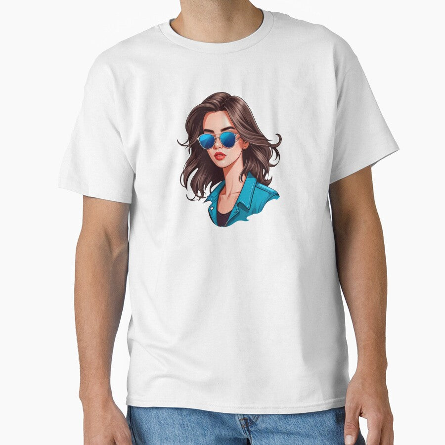 Casual Lady in Blue by MadnessEnvelope