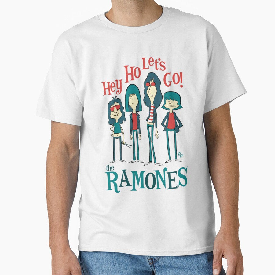 Hey Ho Le's Go Vintage 90s Style For Ramones Fan, Festival Gift by isslmze
