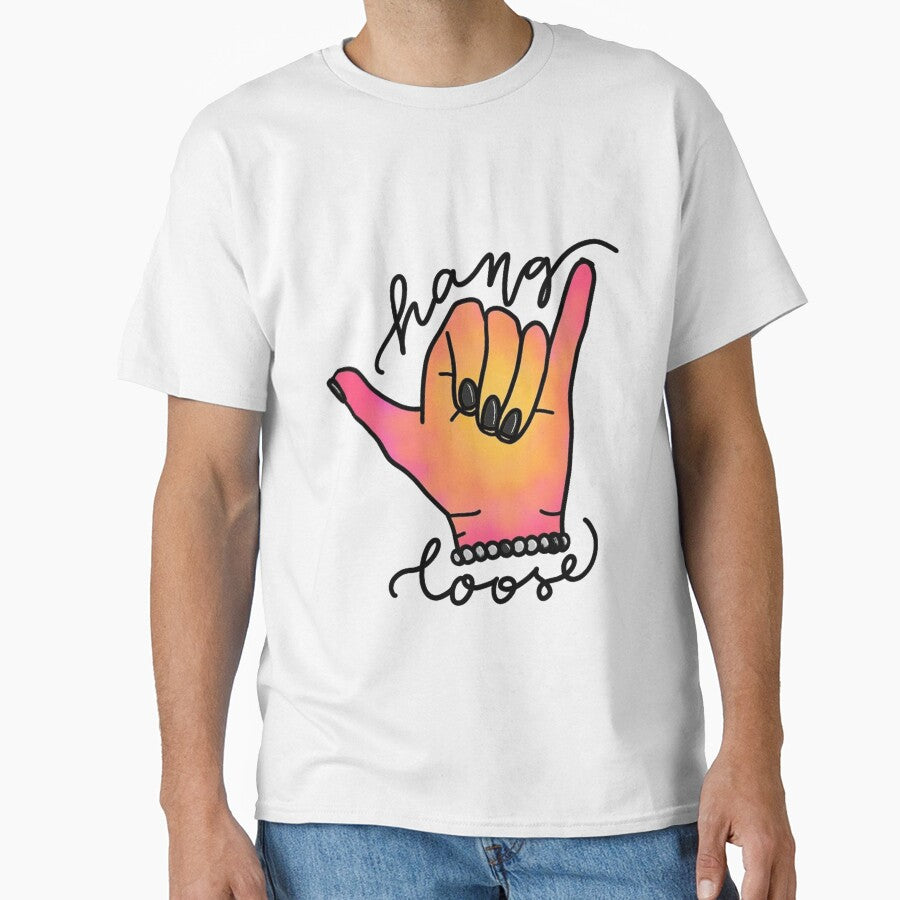 HANG LOOSE meme,HANG LOOSE stickers, HANG LOOSE shirt For Mom Dad Kids by yota habi