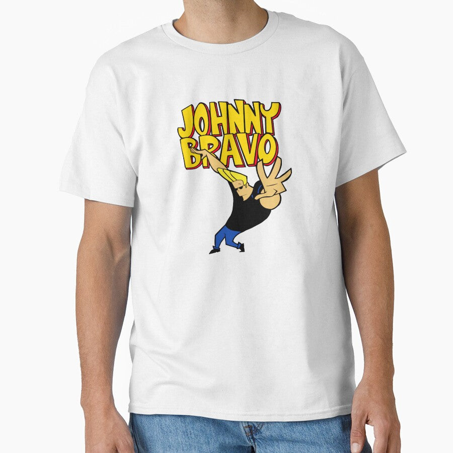 Johnny Bravo Cool Confident Cartoon Pose by Dennisrodman25