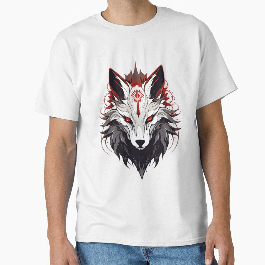 Minimalistic Gothic Fox: Dark Elegance in Simplicity by The-Sinister