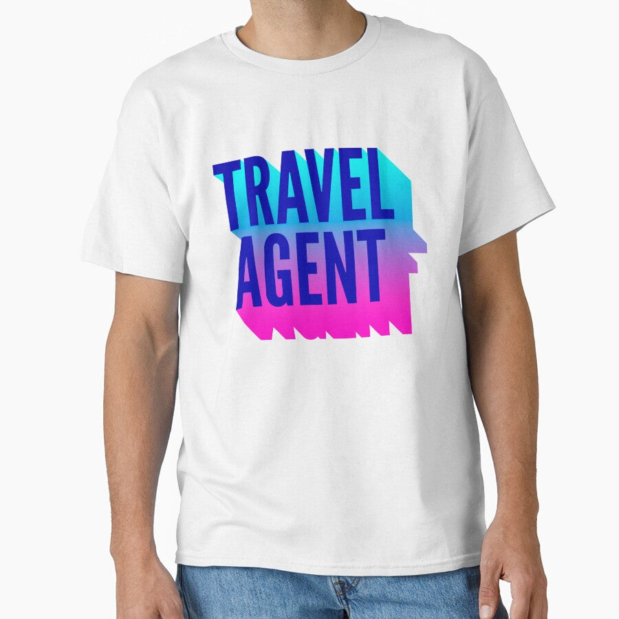 Travel agent With Long Gradient Shadow by SVPOD