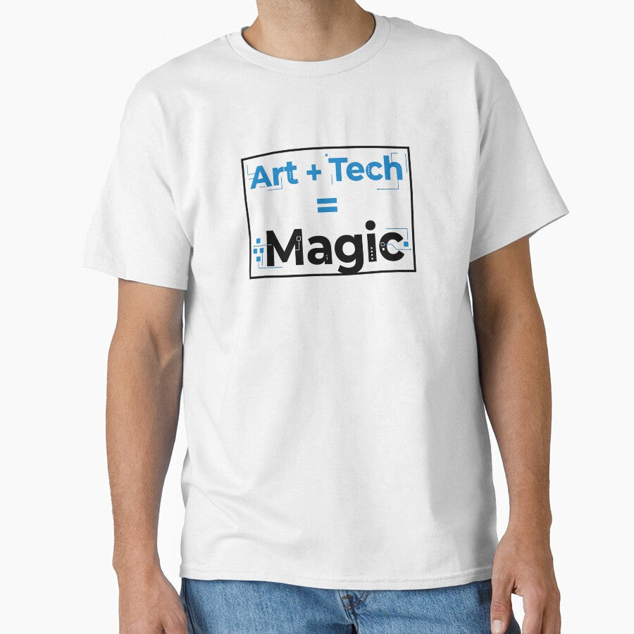 Art Tech Magic T-Shirt – Graphic Designer Creative Technology Tee by Muzgle