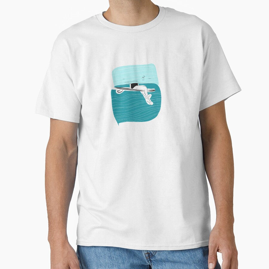 Sitting waiting for the wave surfing minimalist by Tropical Blood