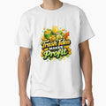 Trash Idea Makes Profit Financial Freedom Motivational  Premium Oversized Sweatshirt by Holadiseno