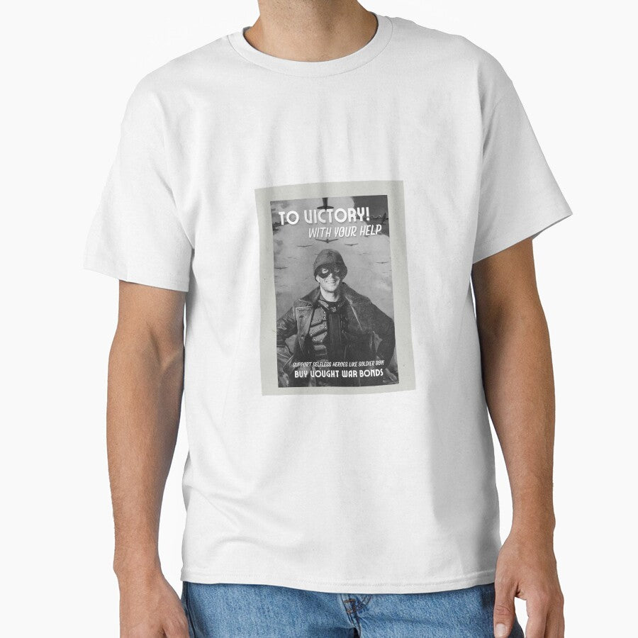Soldier Boy Vintage Retro Propaganda Poster by LilMissMagpie