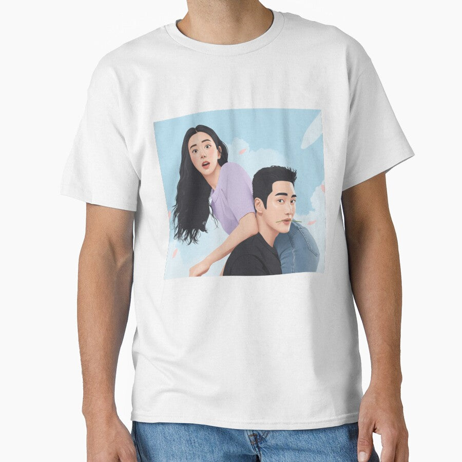 Seon Jaekyu & Yoon Bom Spring Fever K-Drama Fanart | Romantic Vector Illustration by Fandom Universe
