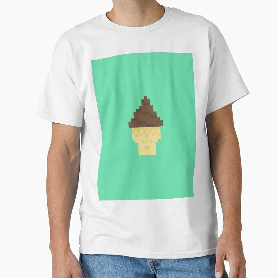 Cute Pixelios Ice cream - Chocolate by BlusparkStudio